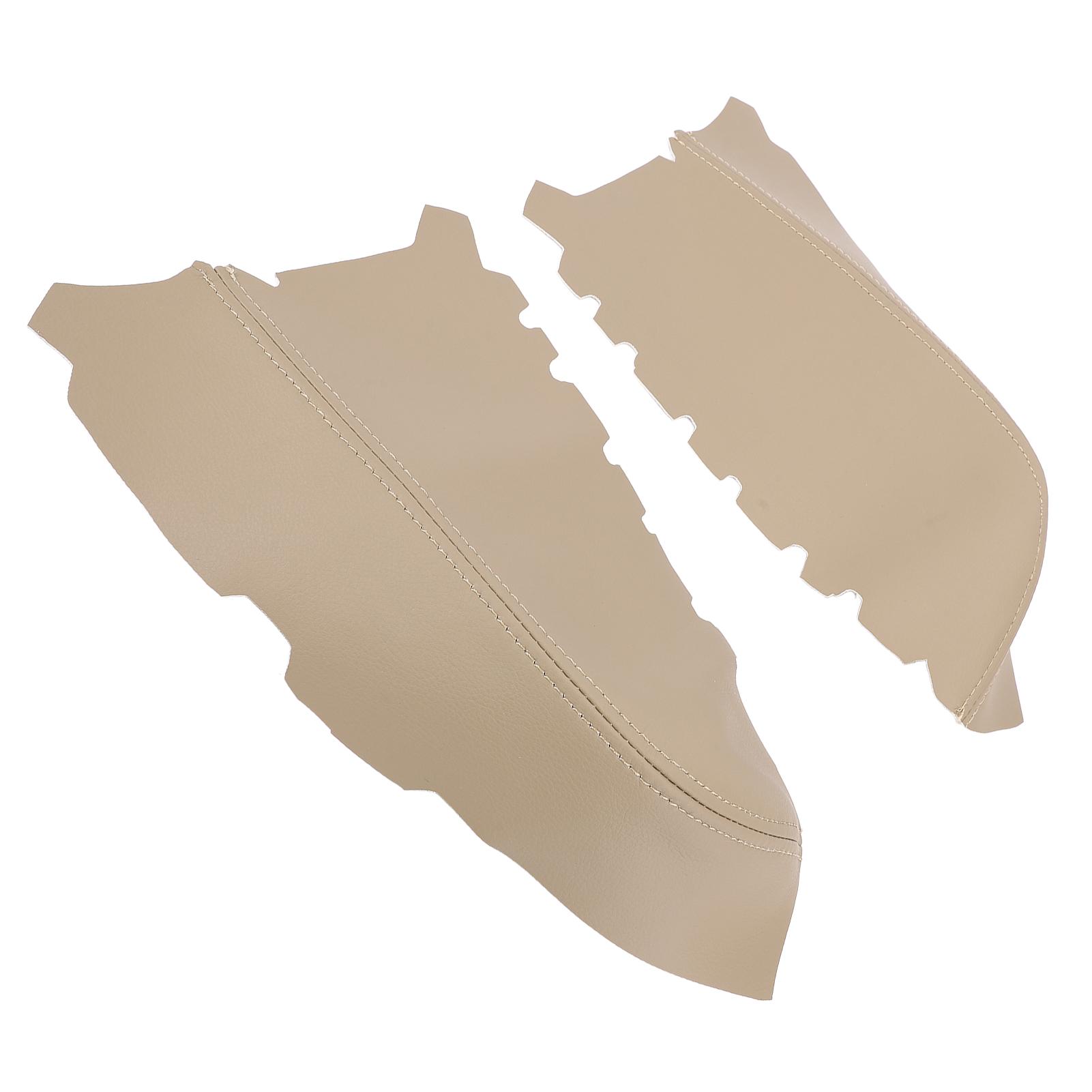 

1 пара накладок на подлокотники передних дверных панелей, защищающие от царапин, повышенный комфорт, микрофибра бежевый