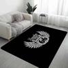 R-Route 66 Fashion Floor Mat Cheaper Anti-slip Modern Living Room Balcony Printed Bedside Mats