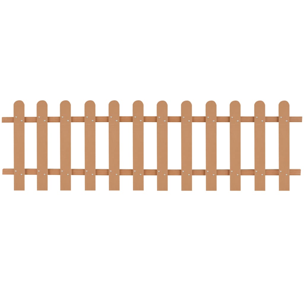 WPC Slatted Fence 200x60 Cm