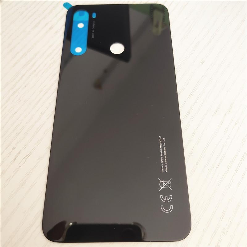 New For Xiaomi Redmi Note 8 Note8 Back Battery Cover Glass Door Rear Housing