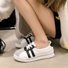 Summer single shoes women's 2025 new models with skirts, shallow mouth and one pedal, fashionable temperament, light and comfortable work, lit