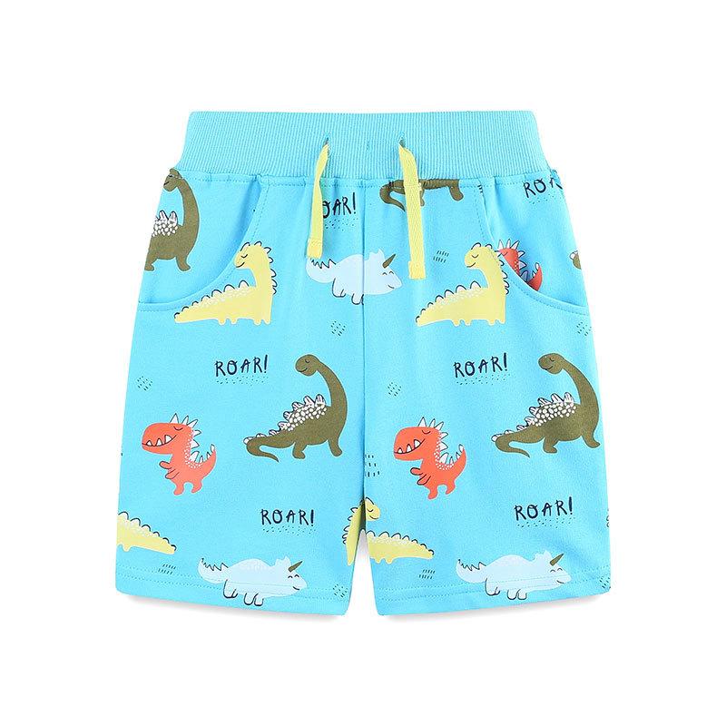 

Children s Shorts New Summer Boys Sports Trousers Cartoon Print Children s Trousers 7Y(125cm)