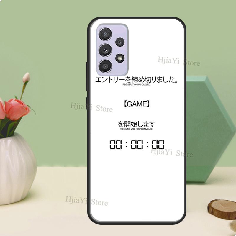 Alice in Borderland Case For Samsung A54 A34 A24 A14 A51 A71 A12 A22 A32 A52 A72 A73 A33 A53 A13 Back Cover