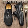 Fashion Breathable Mesh Mens Sneakers Lightweight Male Casual Shoes New Outdoor Walking Shoes Hollow Out Hiking Shoes Men Non-Slip Flats