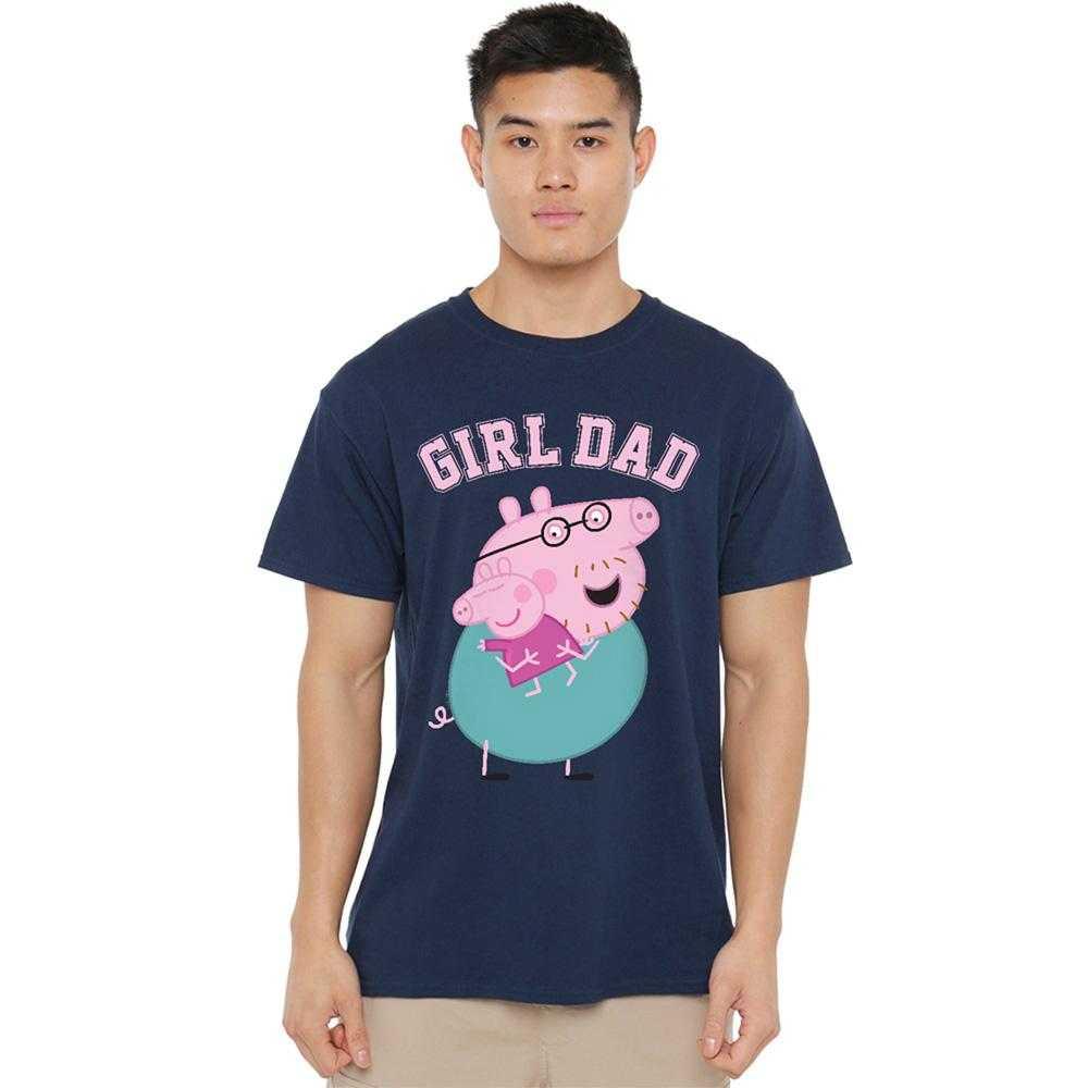 Peppa Pig Unisex Adult Girl Dad Daddy Pig T-Shirt