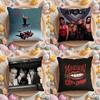 COOL M-ManeskinS Cushion Cover Home & Car Multi-Scene Pillow Cover - Reversible, Soft & Durable for Daily Use