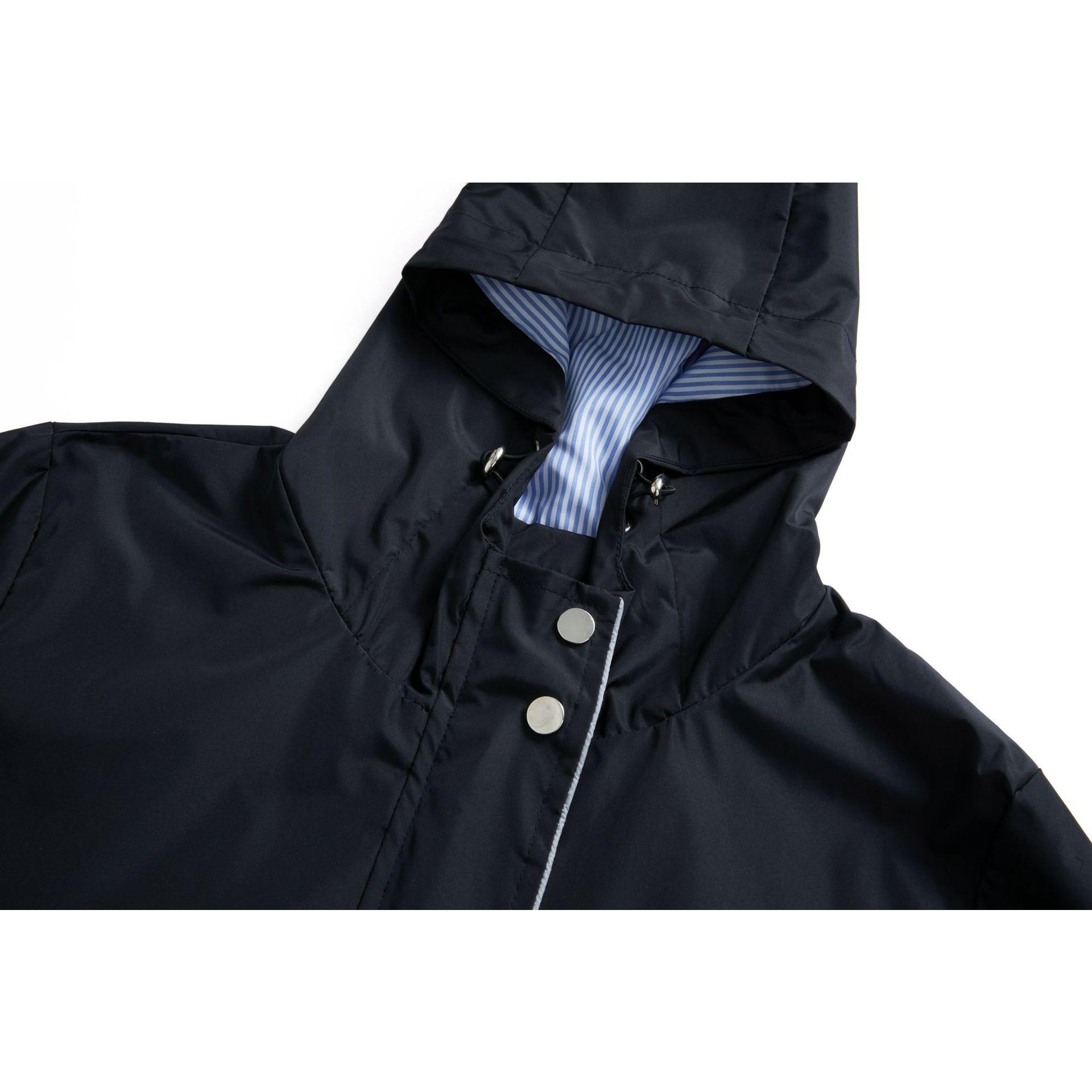 GMXIA Женские однотонные принтованные осенне-зимние куртки и пальто с капюшоном — фото 8