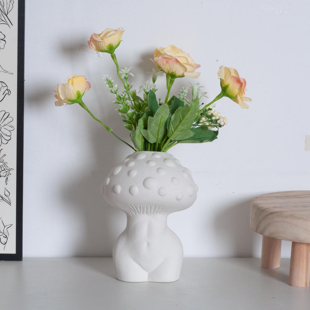Kreative Körper Vase Keramik Hydrokultur Vase Blume Anordnung Wohnkultur Desktop Ornamente Garten Dekoration