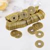 100 Pcs Ancient Chinese Wealth Amulet Spiritual Feng Shui Divination Non Currency Home Decor Traditional