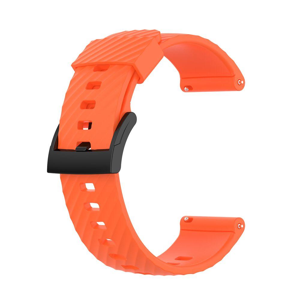 

Soft Sports Silicone Bracelet Watch Strap Wristband Band Orange