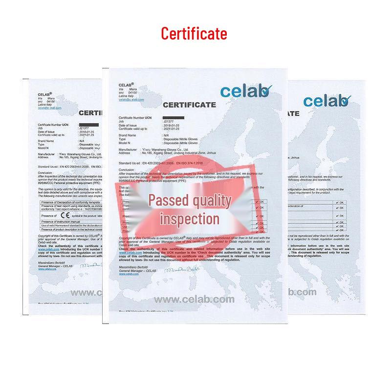 Latex Védőkesztyű Élelmiszeriparhoz és Ellenőrzéshez - Tartós, Vastag Gumi, Eldobható