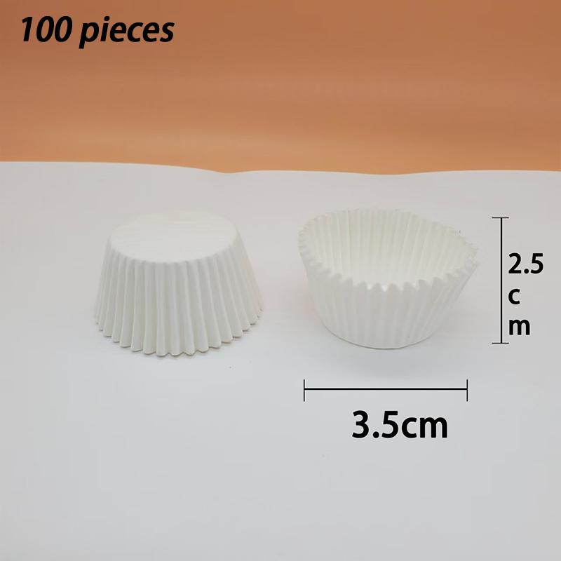 

High-Temperature Resistant Baking Chocolate Paper Cups Bread And Cake Paper Cups (100 Pieces Per Pack) A2