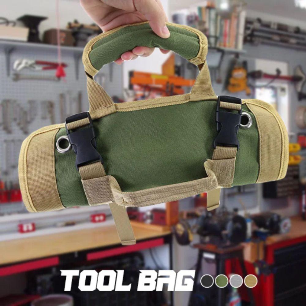 Oxford Cloth Tool Roll Organizer Lightweight Tool Storage Bag Roll Up Tool Bag  Tool Organization