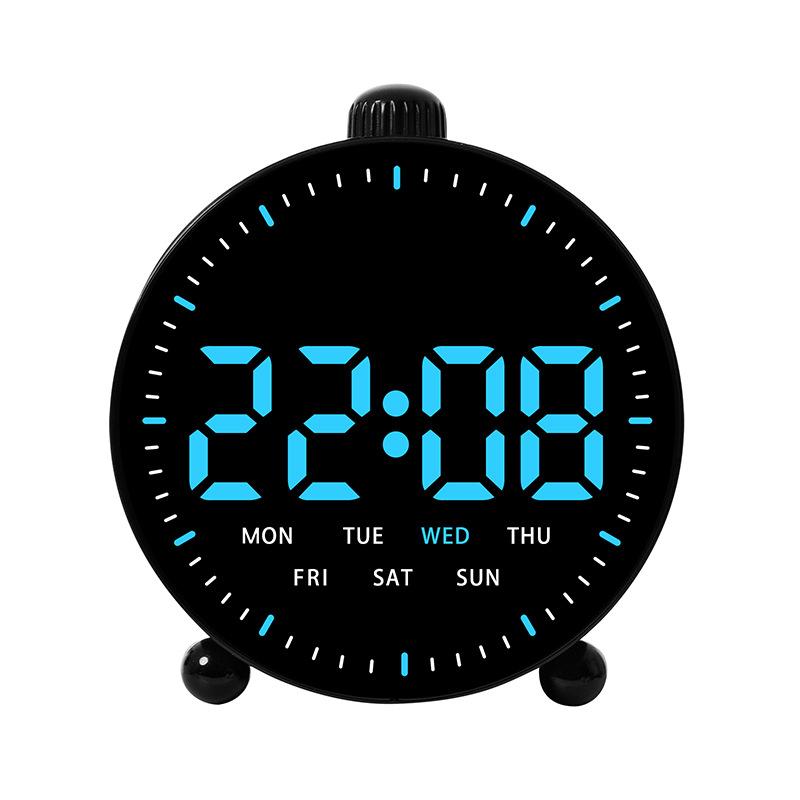 Brand New LED Alarm Clock Multi-function Clock Countdown Second Hand Clock Bedside Electronic Clock