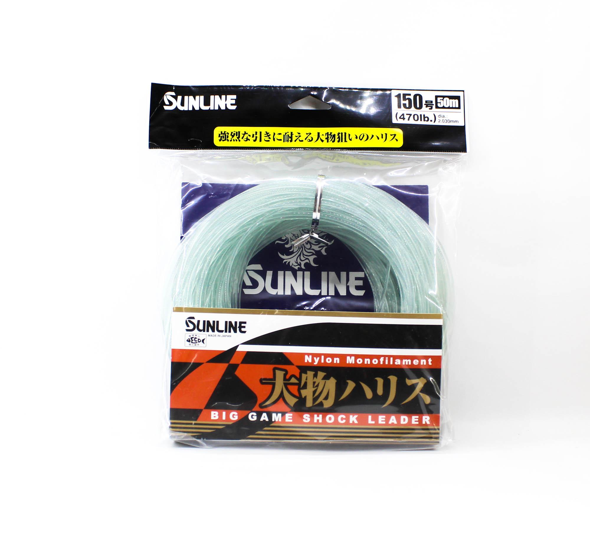 

Sunline Nylon Leader Big Game Shock Leader 50m #150 470lb 2.03mm (6139) чистый
