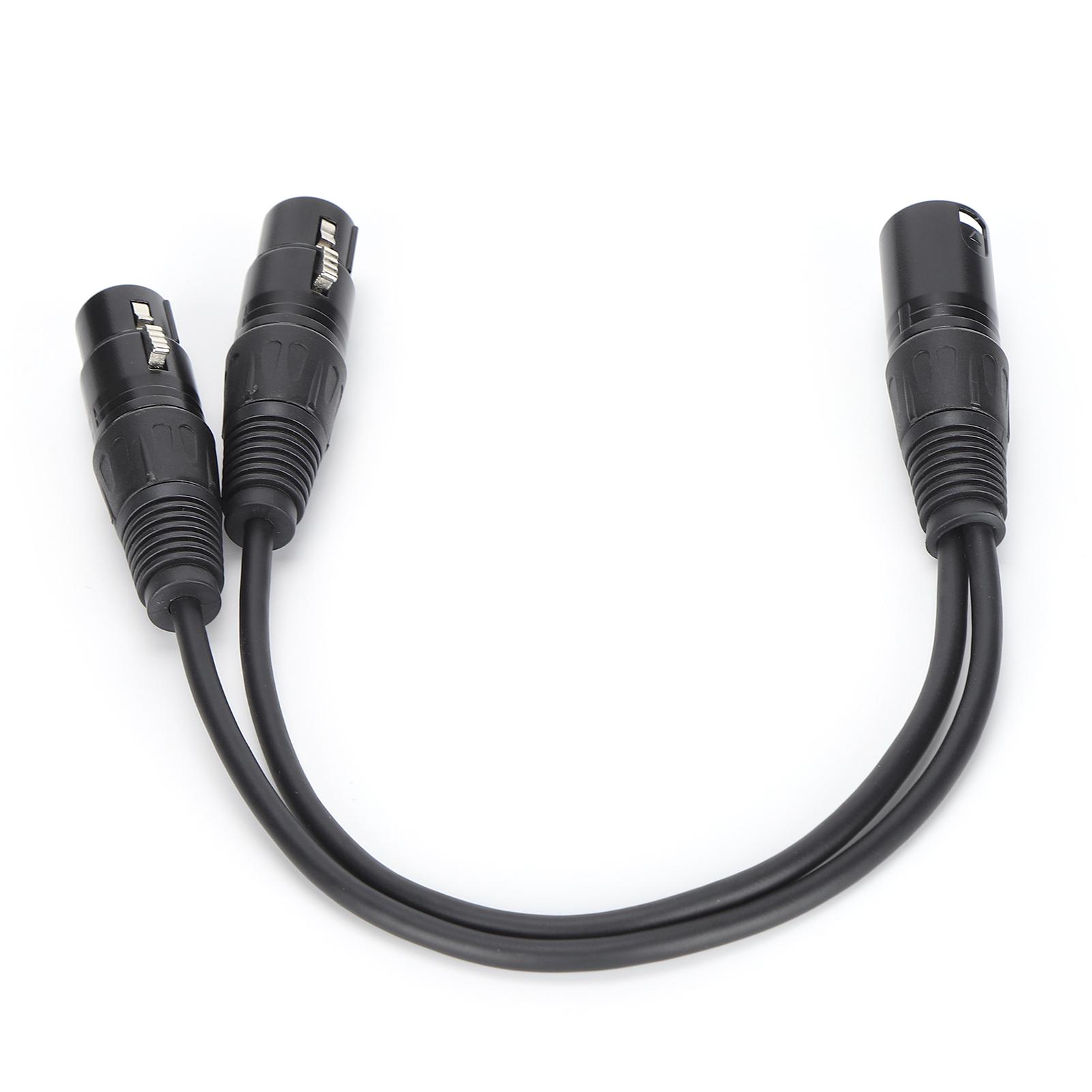 

JORINDO JD606 XLR Male to Dual XLR Female Cable Y-Type Splitter или микрофонный кабель