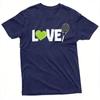 Tennis Love Graphic Tshirt Vintage Distressed Print Short Sleeve Tee Casual Sports Tennis Lover Gift Cotton Daily Wear Tops