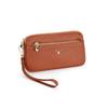Pochette in pelle da donna 2025 nuova portafoglio lungo in pelle di mucca borsa a mano per madre borsa portamonete in pelle morbida borsa versatile per cellulare