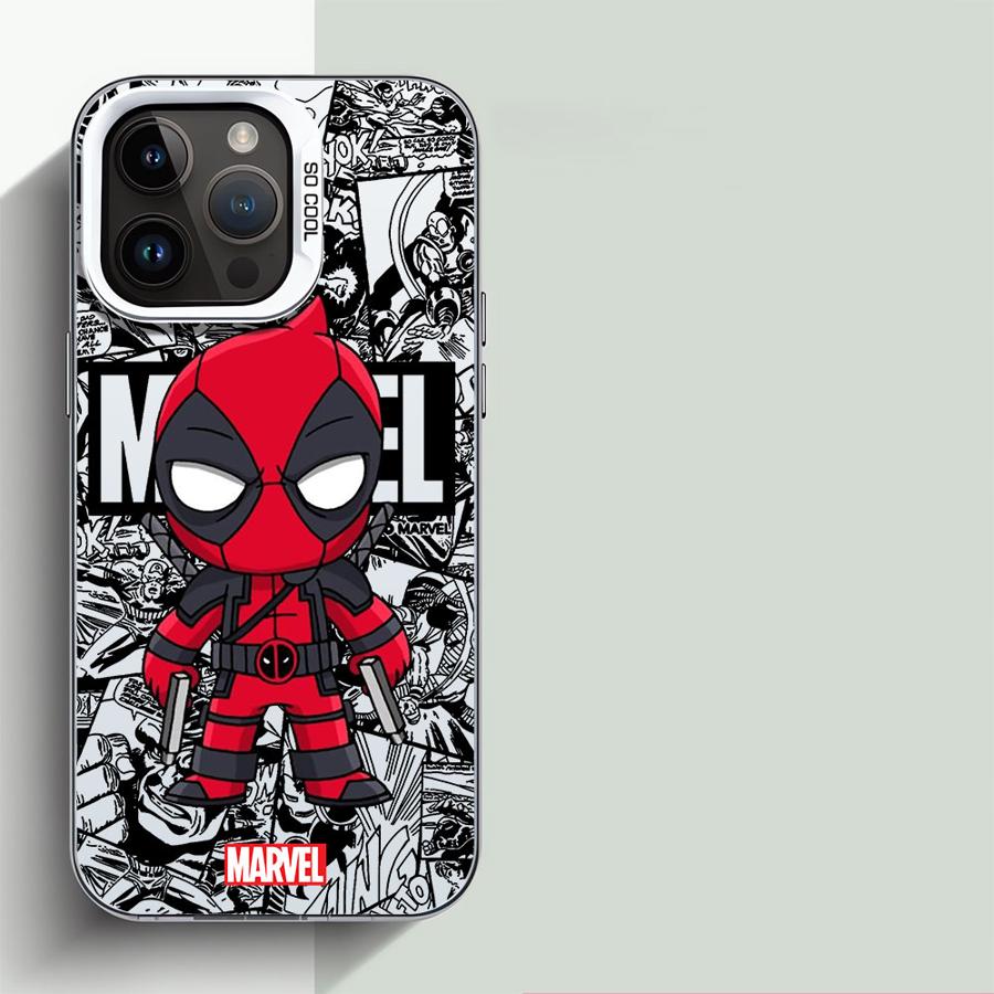 

Чехол для телефона Marvel Groot Deadpool для Apple iPhone 15 Pro Max 16 Pro 14 Pro 13 12 11 Pro Max 14 Plus Защитный Мягкий Чехол for iPhone 13