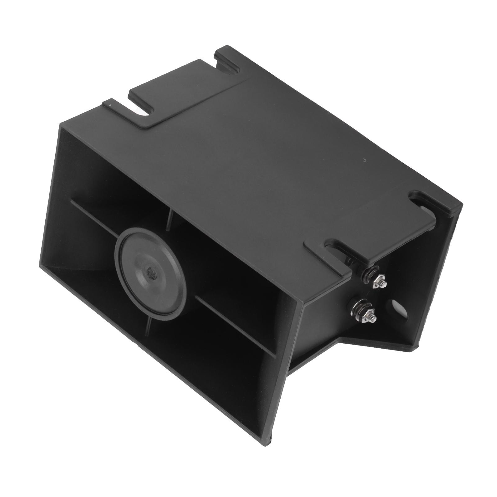 

Резервный сигнал Пылезащищенный с тремя переключателями звука Универсальный 12В24В 112дБ для автомобиля грузовика транспортного средства