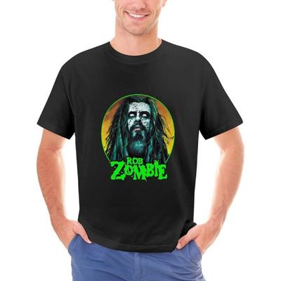 Men's T-Shirt Fashion Rob Zombie_Zombie T Shirts Print Graphic Tees