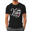 King Queen Hisher One And Only Print T Shirt Valentines Day Gifts Shirts Unisex Unisex King Queen Crown Couple Matching Tshirts