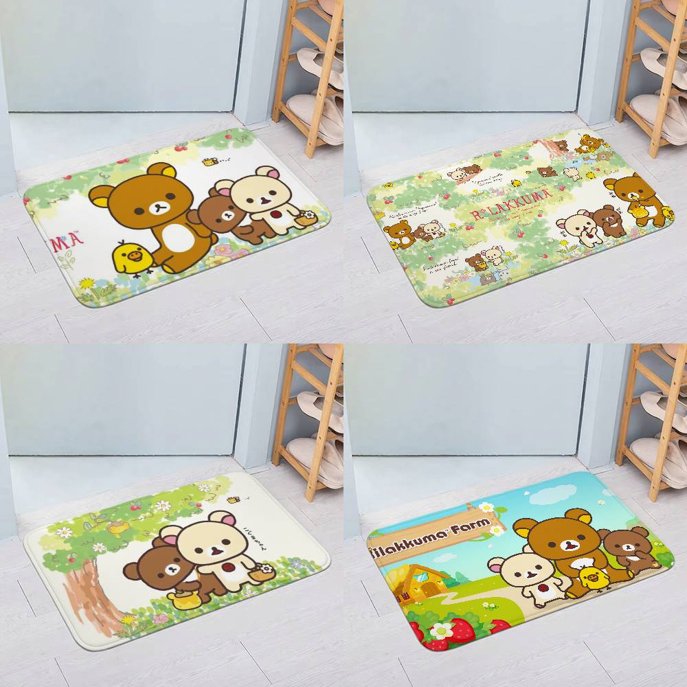 RilakkumaS Floor Mats Home Laundry Rug Carpet For Living Room Decor Lounge Area Anti-slip Foot Mat Entrance Doormat
