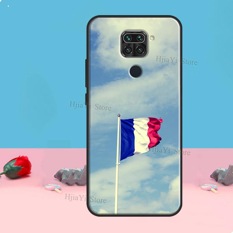 France National Flag Case For Redmi Note 8 9 10 11 12 Pro Plus 10S 11S 12S Cover For Redmi 9C 10A 10C 12C Coque