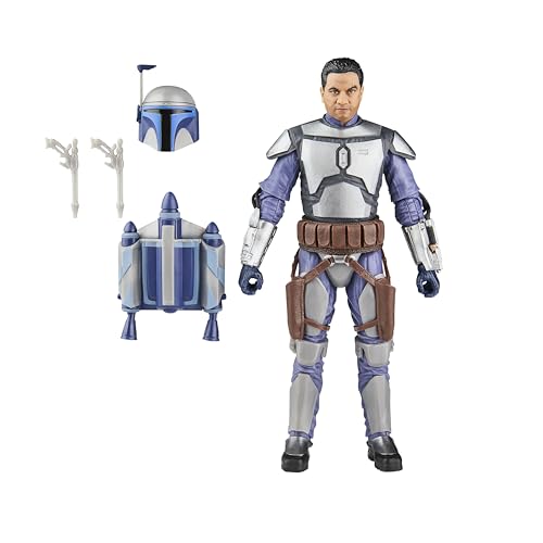 

Hasbro Star Wars Star Wars Black Series Jango Fett, Star Wars: Attack of the Clones (Episode II) Premium Collectible 15cm Action Figure G2566, Authent