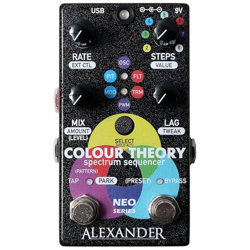 

Alexander Pedals alexander pedals Step sequencer & multimodulation Colour Theory