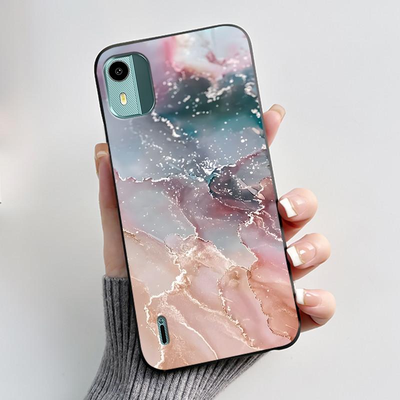 Soft TPU Case For Nokia C12 Cute Love Rabbit Funny Shockproof Silicone Phone Case For Nokia C12 Plus Pro Back Cover C 12 Fundas