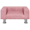 VidaXL Canapé pour enfants rose 50x40x26,5 cm velours, mini canapé, mini canapé-chaise, mini canapé pour enfants, canapé de 3196339