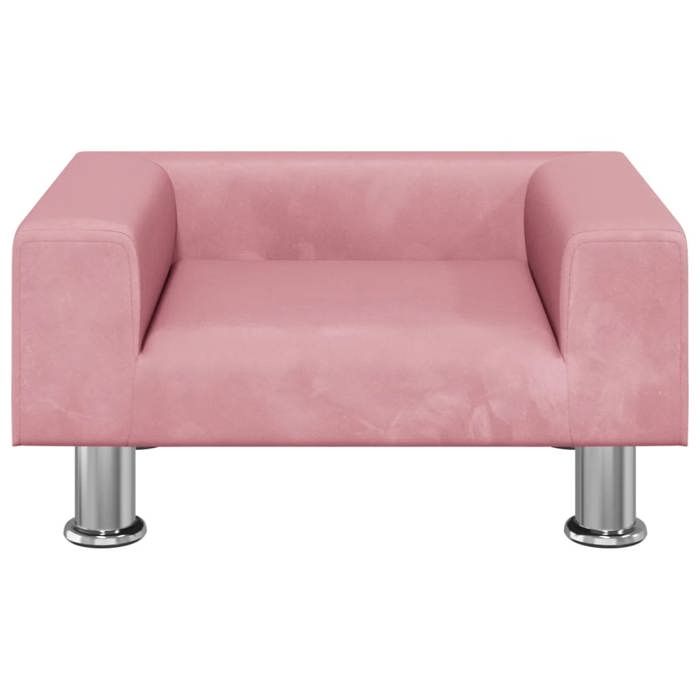 VidaXL Canapé pour enfants rose 50x40x26,5 cm velours, mini canapé, mini canapé-chaise, mini canapé pour enfants, canapé de 3196339