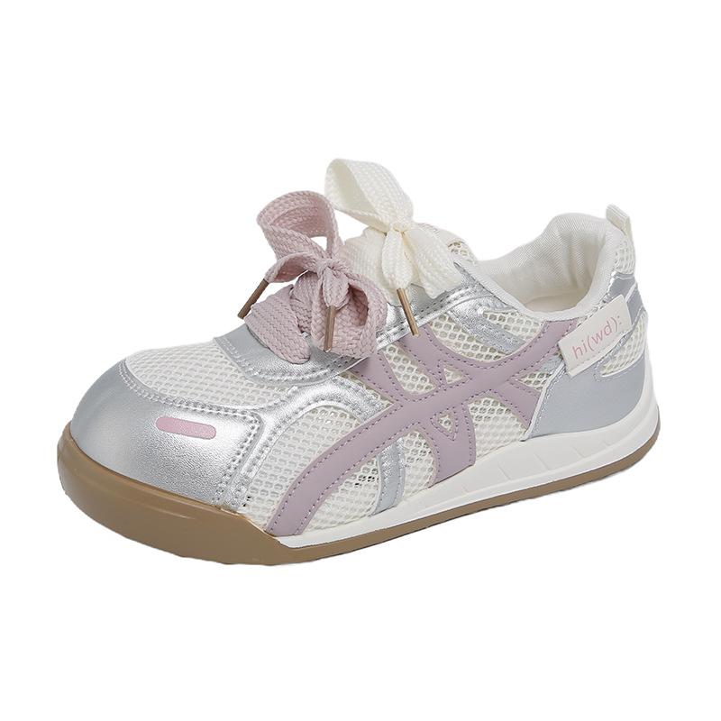 Thick-soled German Training Shoes Women's Small White Shoes Women's Mesh Breathable 2025 Spring and Summer New Trendy Casual Shoes Sports Shoes