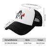 For Player Fans 2025 Mass Effect N7 Alliance Travel Mesh Baseball Caps Women  Adult Male Beach Sunscreen Hat Hip Hop Trucker Cap