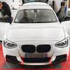 2Pcs Front Bumper Lip Splitter Body Kit For BMW 1 Series F20 F21 M135i Pre LCI M-Sport 2012-2015 Splitter Sport Exterior Tuning
