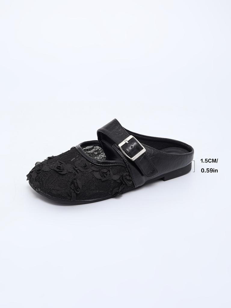 Lazy wind summer new muller slippers women's empty bag head lazy shoes women's 2025 breathable casual women's shoes soft sole
