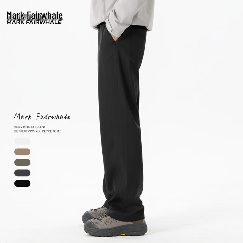 Mark Fairwhale Men s 2026 Clean Fit Draped Straight-Leg Casual Pants 3XL
