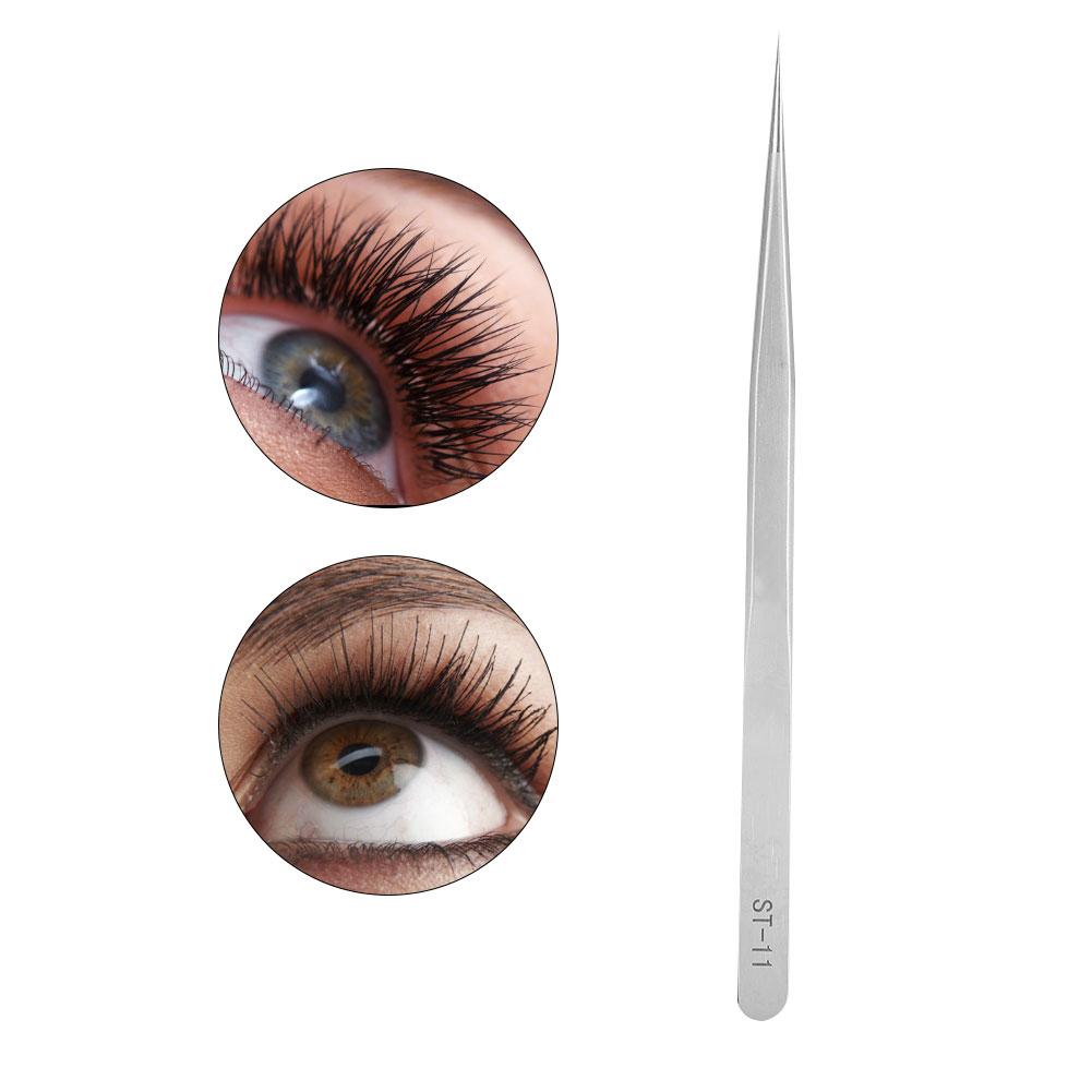4 Types Grafting False Eyelashes Stainless Steel Tweezers Eye Lashes Extension Kit ST 11