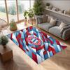 FC Bayern München Bedruckter Flanell Teppich rutschfest weich Polyester Boden Teppich Indoor Dekor Matte für Schlafzimmer Wohnzimmer Sofa Spielzimmer Heimdekoration