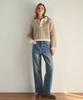 Aueonoseuteljia Honey House Crop Knit_Beige
