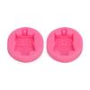 2pcs Silicone Mold DIY Cute Owl Silicone Mold Non Stick Flexible Car Aromatherapy Plaster Mold