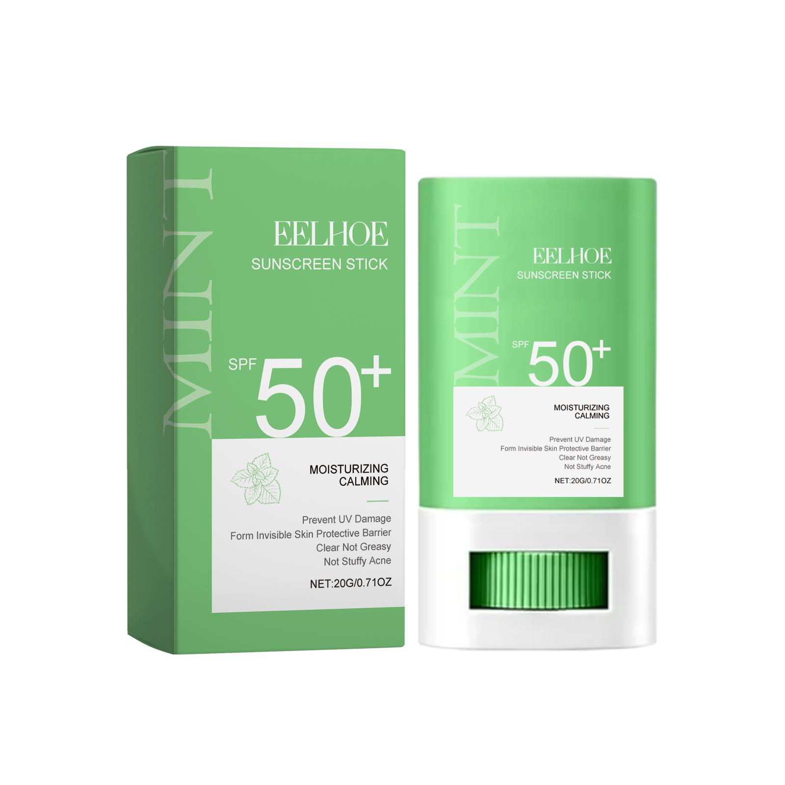 Mint UV Protection Cream Outdoor UV protection, waterproof, sweat-proof, refreshing, non-greasy, and moisturizing 20g