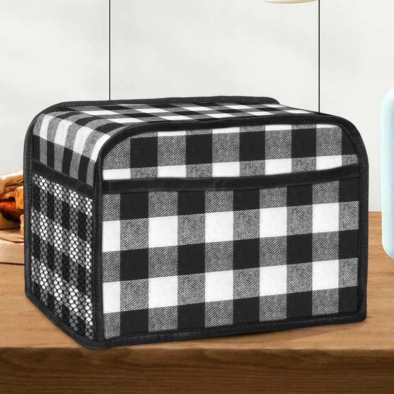 Toaster Cover Super Soft Appliance Cover Machine Washable Toaster Cover With Pocket For Most Standard 2 Slice Toasters