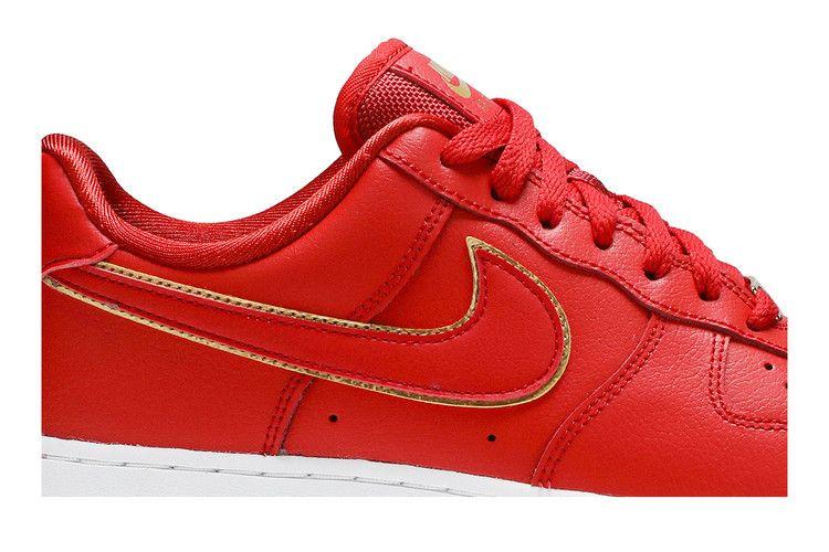 Nike Air Force 1 Low Icon Clash University Red (Women's) Sneakers