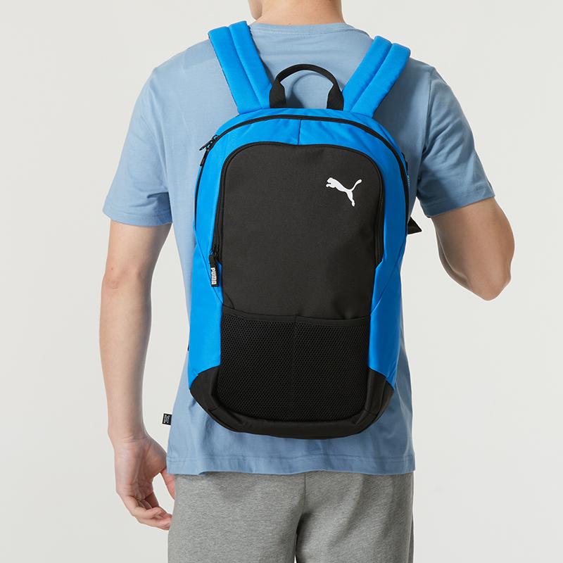 PUMA Polyester Backpack Regular Unisex Blue