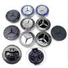 For Benz W126 57mm car aluminum hood emblem for Mercedes Benz MB AMG A B C E G W212 W213 W214 front badge modification accessories suitable