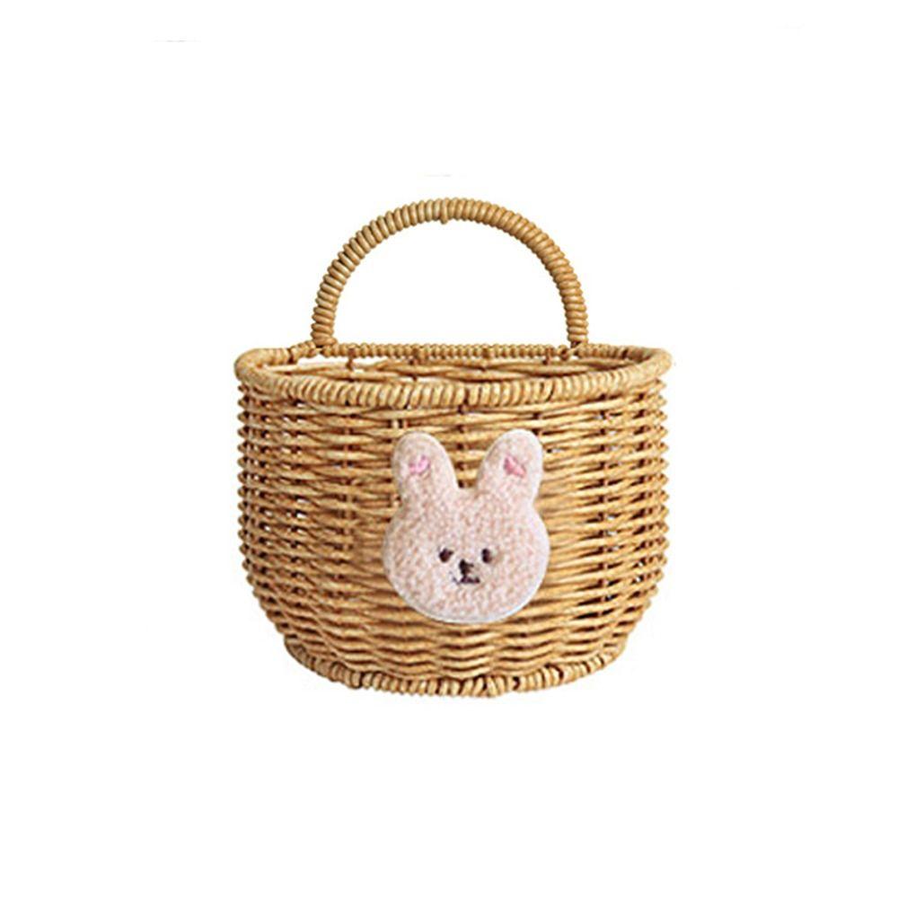 

Настенная подвесная корзина из искусственного ротанга с фруктами и овощами, корзина из ротанга ручной работы для кухни C