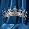 Cosplay Vintage Male Crown Stage Performance Prince Crown Hair Hoop Medieval King Crown  Party