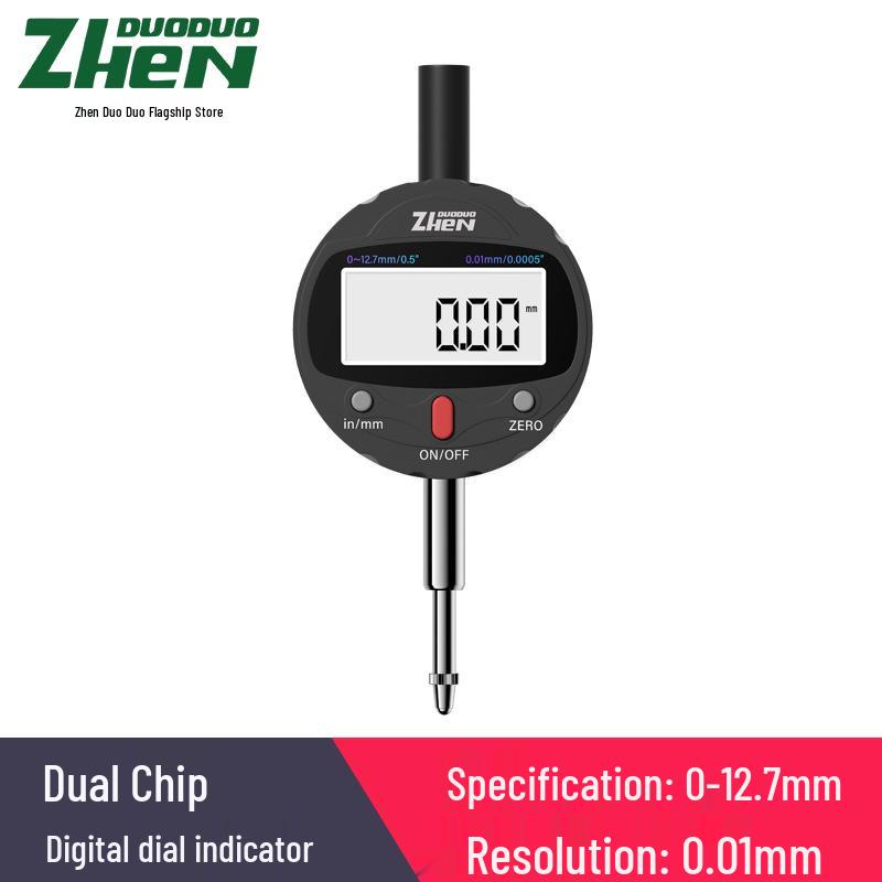 High-Precision Digital Dial Indicator Micrometer with 0.001 Accuracy